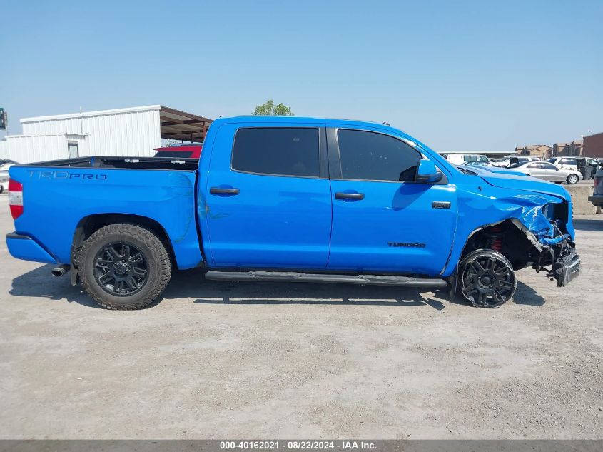 2019 Toyota Tundra Trd Pro 5.7L V8 VIN: 5TFDY5F11KX821352 Lot: 40162021