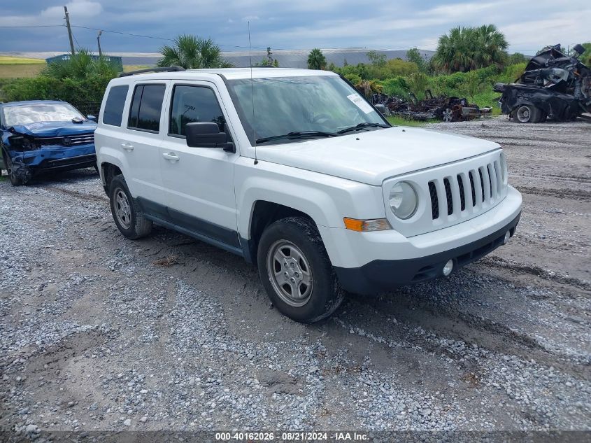 2011 Jeep Patriot Sport VIN: 1J4NF1GB2BD188253 Lot: 40162026