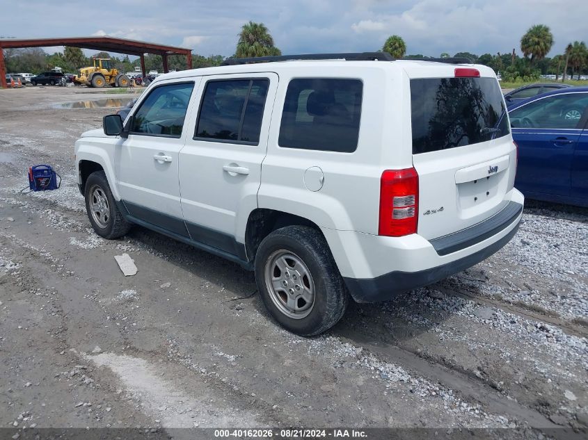 2011 Jeep Patriot Sport VIN: 1J4NF1GB2BD188253 Lot: 40162026