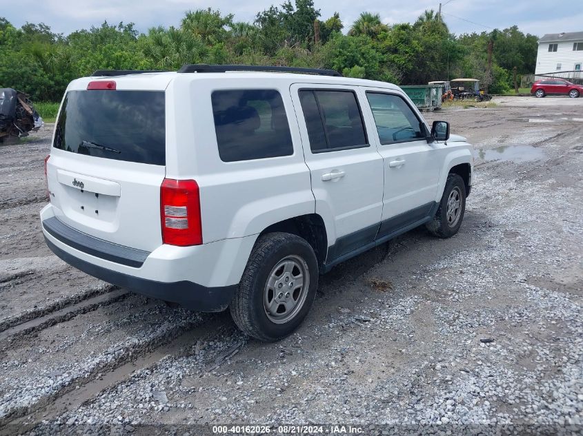 2011 Jeep Patriot Sport VIN: 1J4NF1GB2BD188253 Lot: 40162026