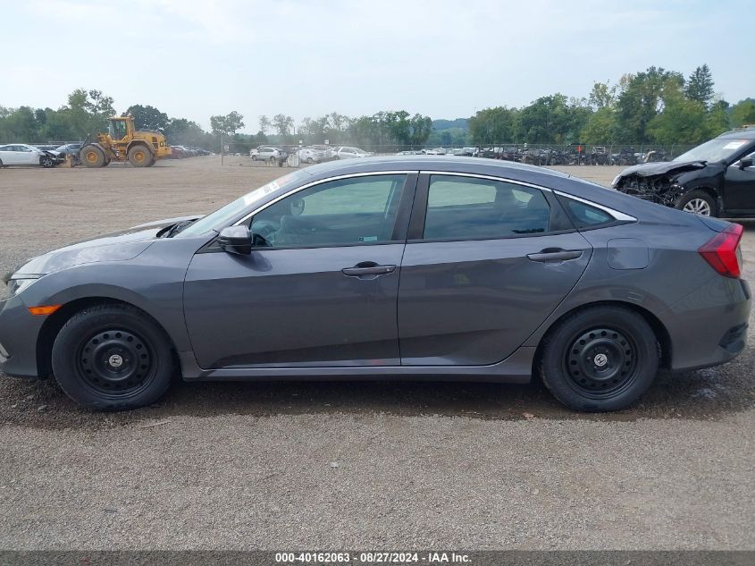 2019 Honda Civic Lx VIN: 2HGFC2F67KH597866 Lot: 40162063