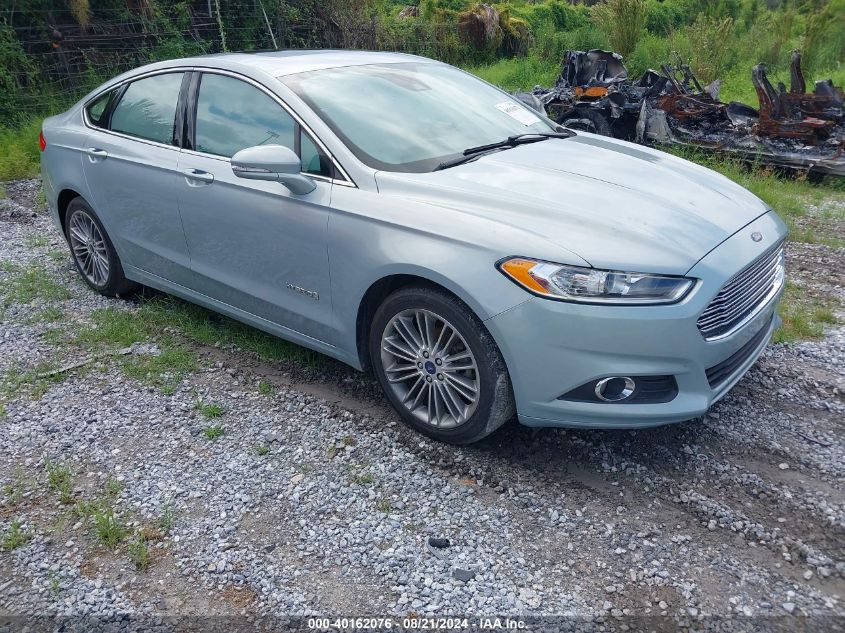 2014 Ford Fusion Hybrid Se Hybrid VIN: 3FA6P0LUXER118784 Lot: 40162076