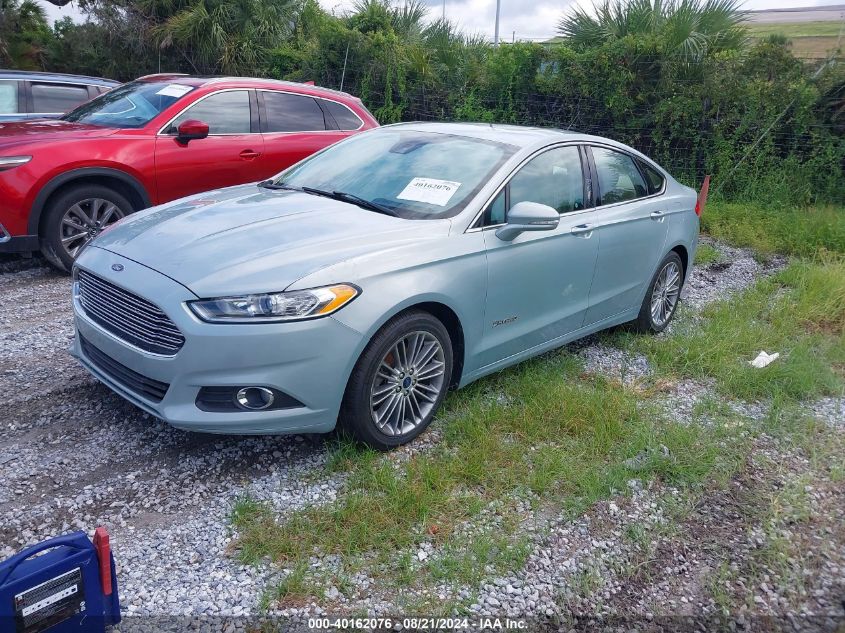 2014 Ford Fusion Hybrid Se Hybrid VIN: 3FA6P0LUXER118784 Lot: 40162076