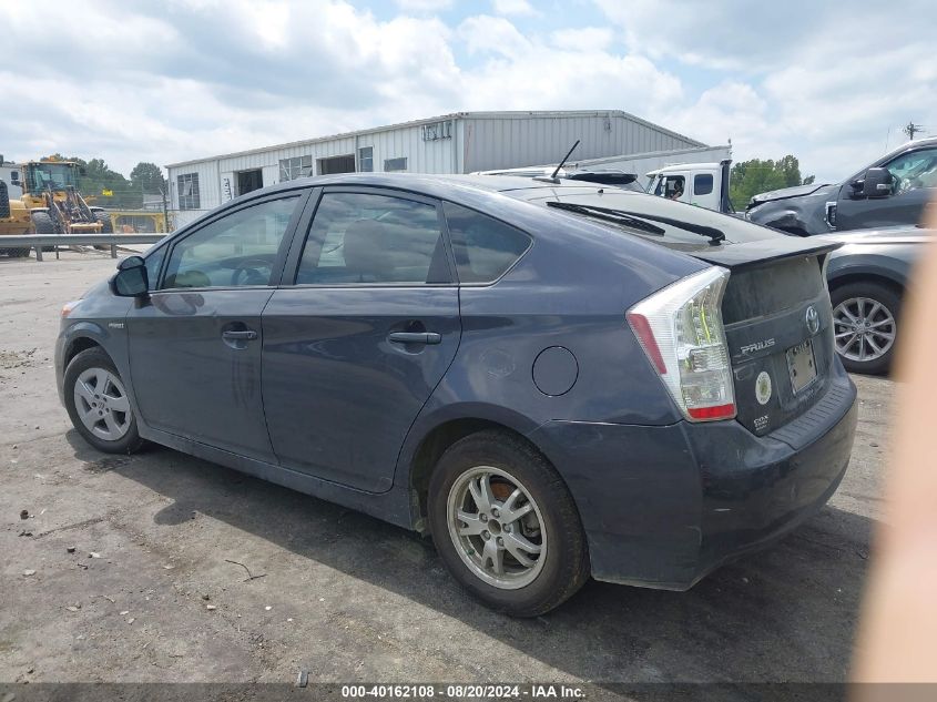 2011 Toyota Prius Three VIN: JTDKN3DU0B0296066 Lot: 40162108