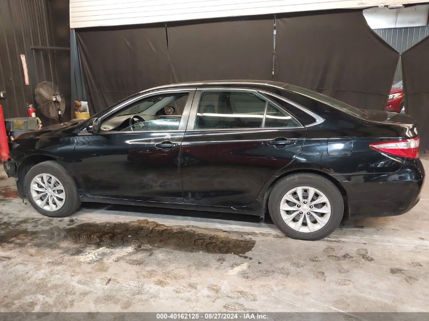 2015 Toyota Camry Le VIN: 4T4BF1FK6FR498603 Lot: 40162125