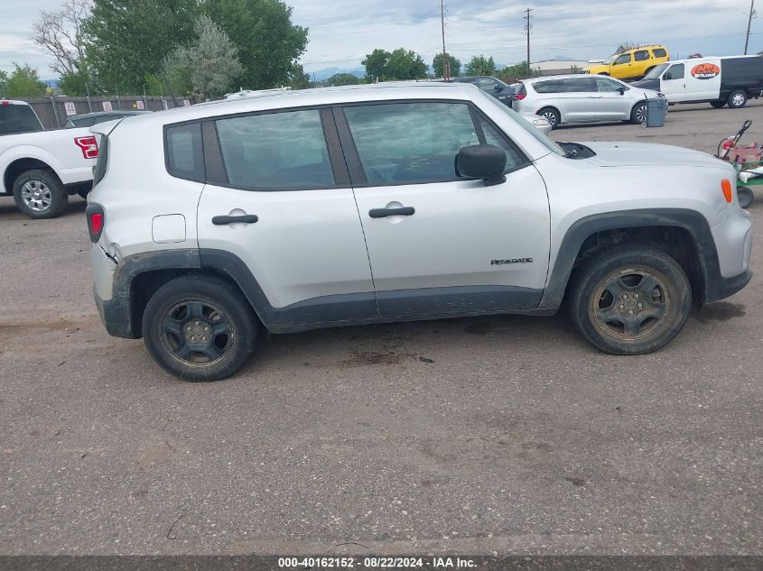 2019 Jeep Renegade Sport 4X4 VIN: ZACNJBAB9KPJ78837 Lot: 40162152