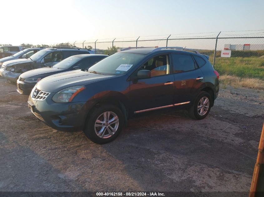 2015 Nissan Rogue Select S VIN: JN8AS5MV2FW770129 Lot: 40162158