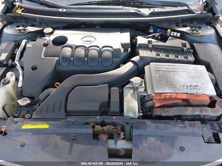 2010 Nissan Altima Hybrid VIN: 1N4CL2AP0AC152491 Lot: 40162180