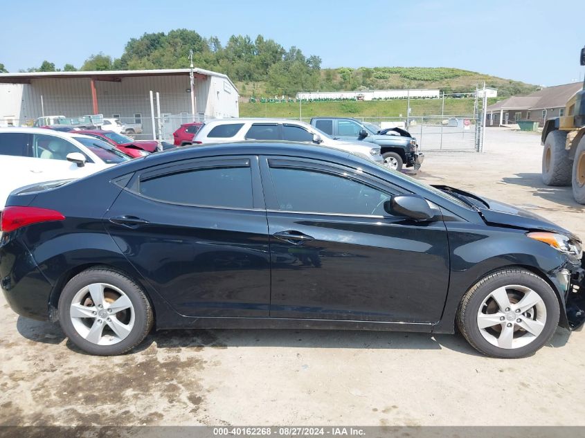 2013 Hyundai Elantra Gls VIN: 5NPDH4AE0DH327230 Lot: 40162268