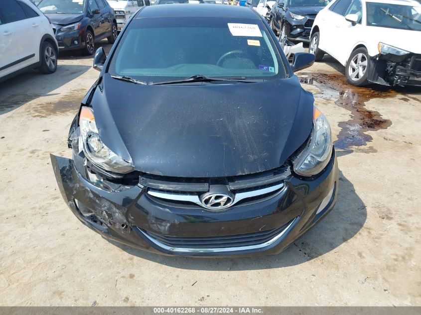 2013 Hyundai Elantra Gls VIN: 5NPDH4AE0DH327230 Lot: 40162268