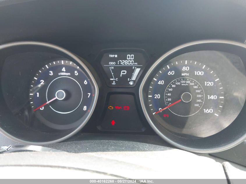 2013 HYUNDAI ELANTRA GLS - 5NPDH4AE0DH327230