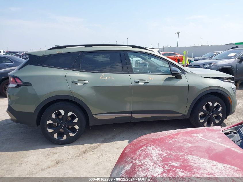 2023 Kia Sportage X-Line VIN: 5XYK6CAF7PG038468 Lot: 40162269