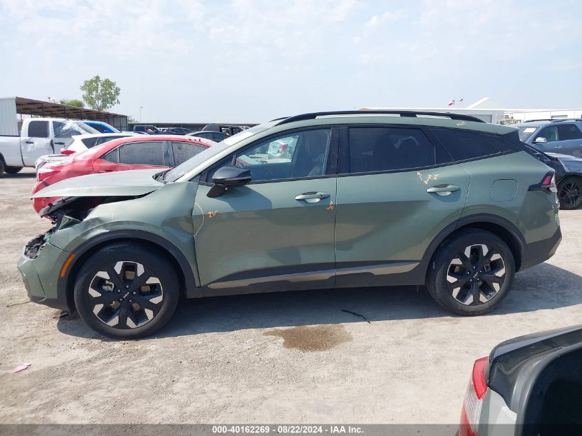 2023 Kia Sportage X-Line VIN: 5XYK6CAF7PG038468 Lot: 40162269