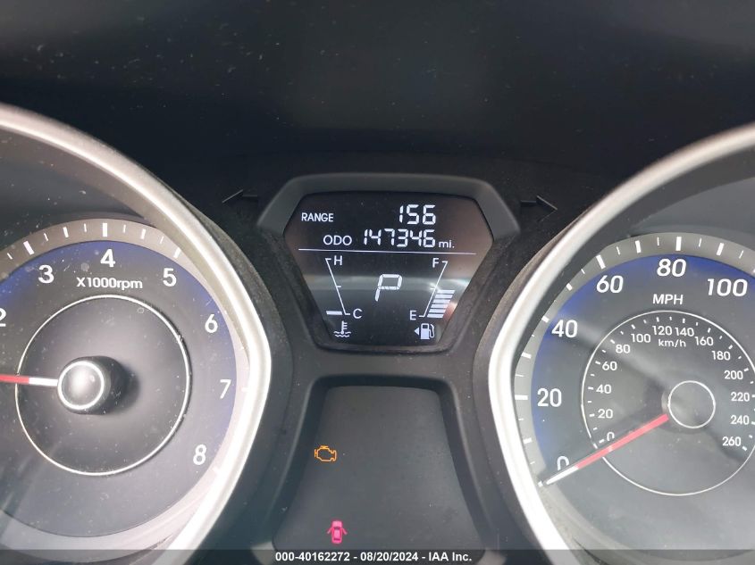 2012 Hyundai Elantra Limited (Ulsan Plant) VIN: KMHDH4AE6CU406269 Lot: 40162272