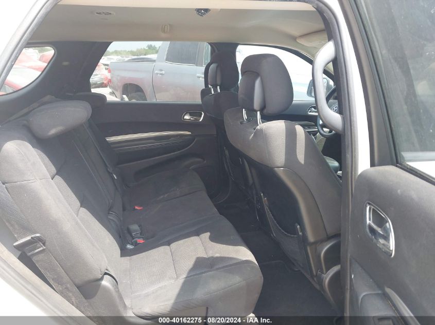 2013 Dodge Durango Sxt VIN: 1C4RDJAG5DC695500 Lot: 40162275