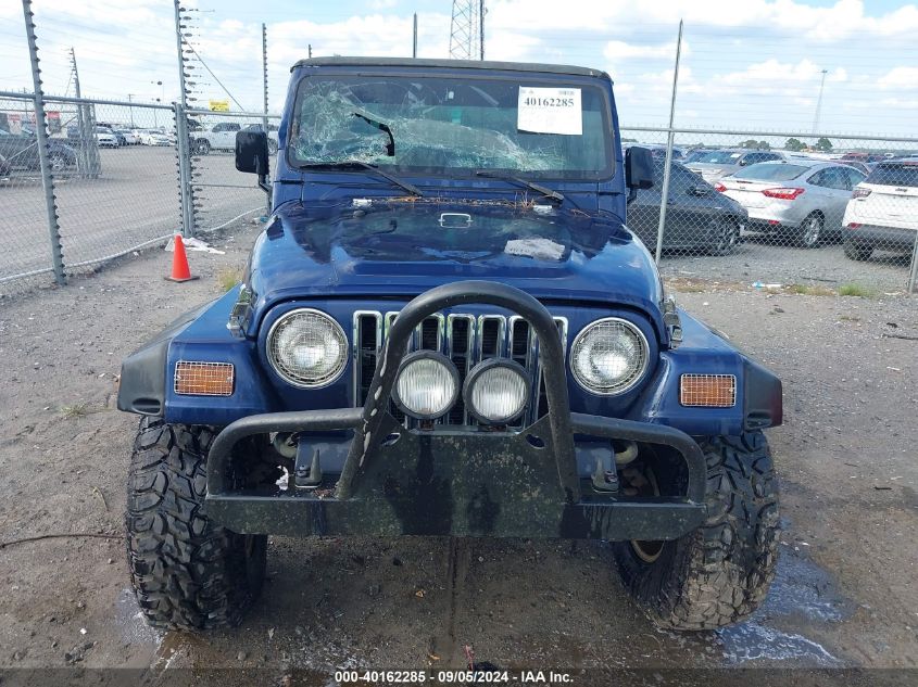 1997 Jeep Wrangler Sport VIN: 1J4FY19S3VP548855 Lot: 40162285