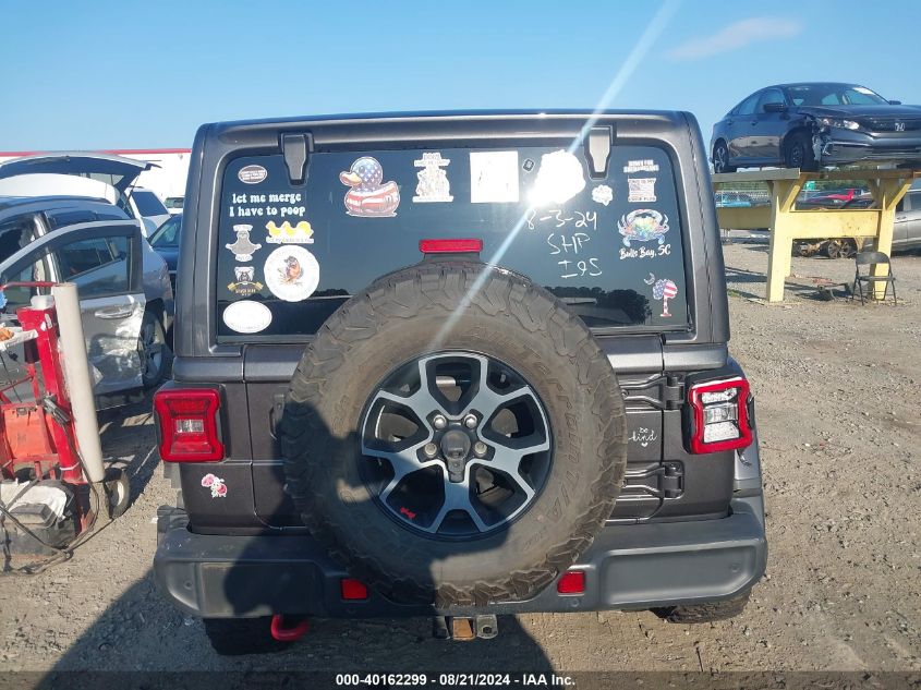 2018 Jeep Wrangler Unlimited Rubicon VIN: 1C4HJXFG7JW327281 Lot: 40162299