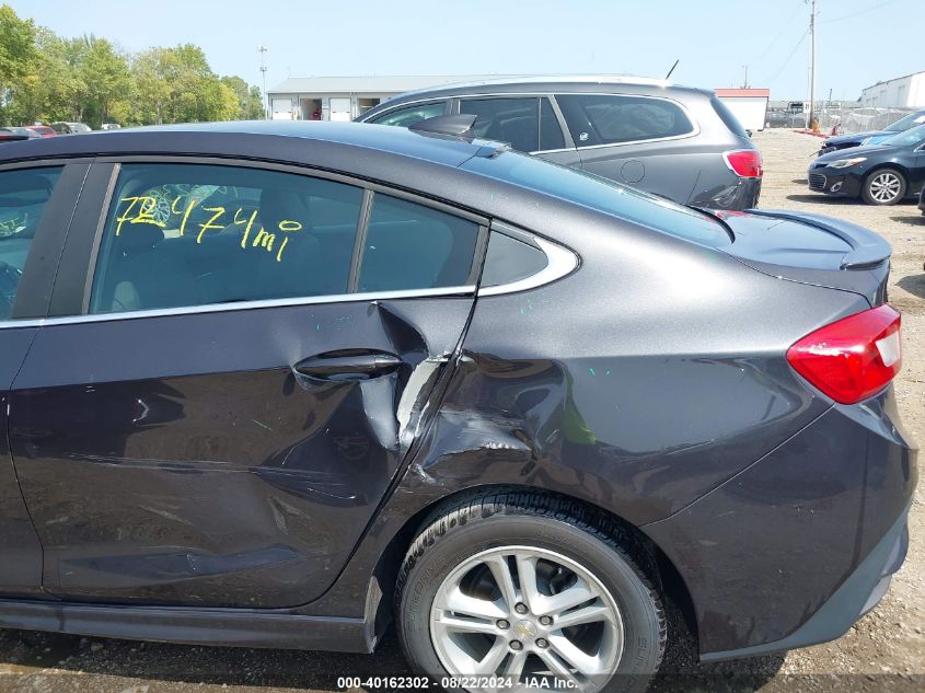 2016 Chevrolet Cruze Lt Auto VIN: 1G1BE5SM6G7291623 Lot: 40162302