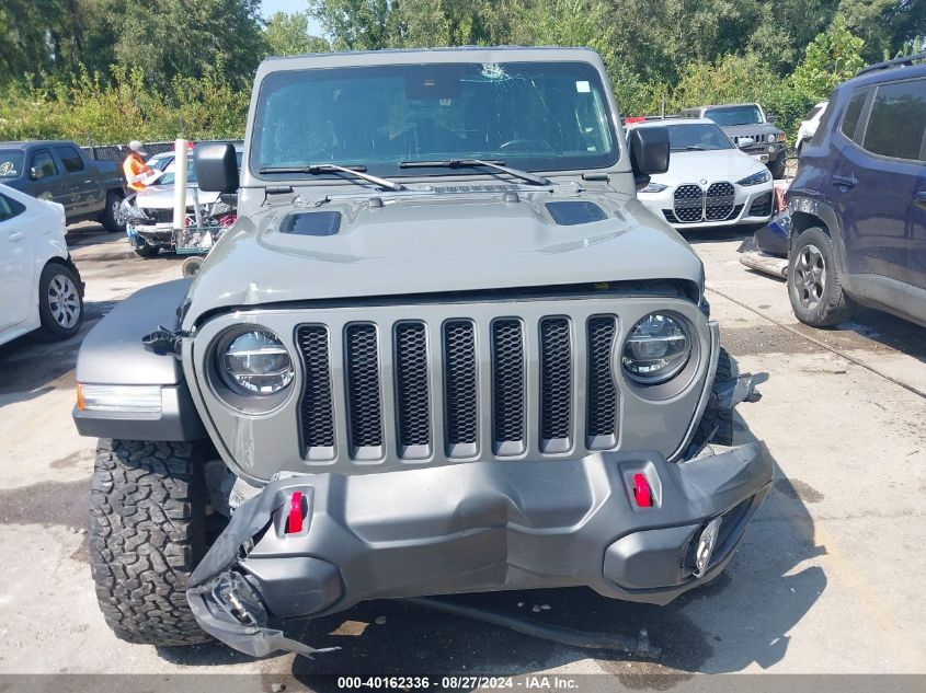 2021 Jeep Wrangler Unlimited Rubicon 4X4 VIN: 1C4HJXFN5MW701180 Lot: 40162336