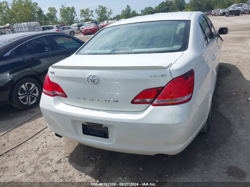 2007 Toyota Avalon Limited VIN: 4T1BK36B67U241086 Lot: 40162338