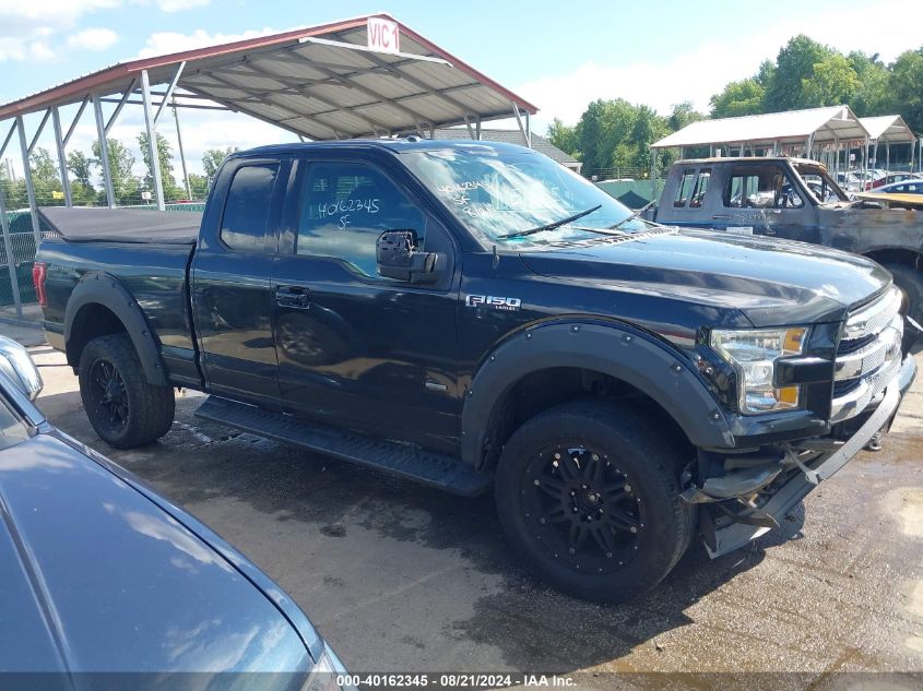 2015 FORD F-150 LARIAT - 1FTEX1EP2FFA95034