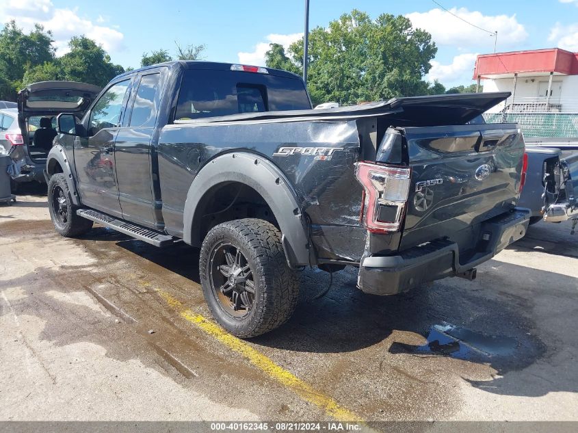 2015 FORD F-150 LARIAT - 1FTEX1EP2FFA95034