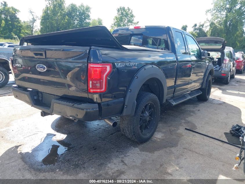 2015 FORD F-150 LARIAT - 1FTEX1EP2FFA95034