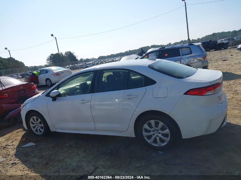 2021 Toyota Corolla Le VIN: JTDEPMAE0MJ173097 Lot: 40162364