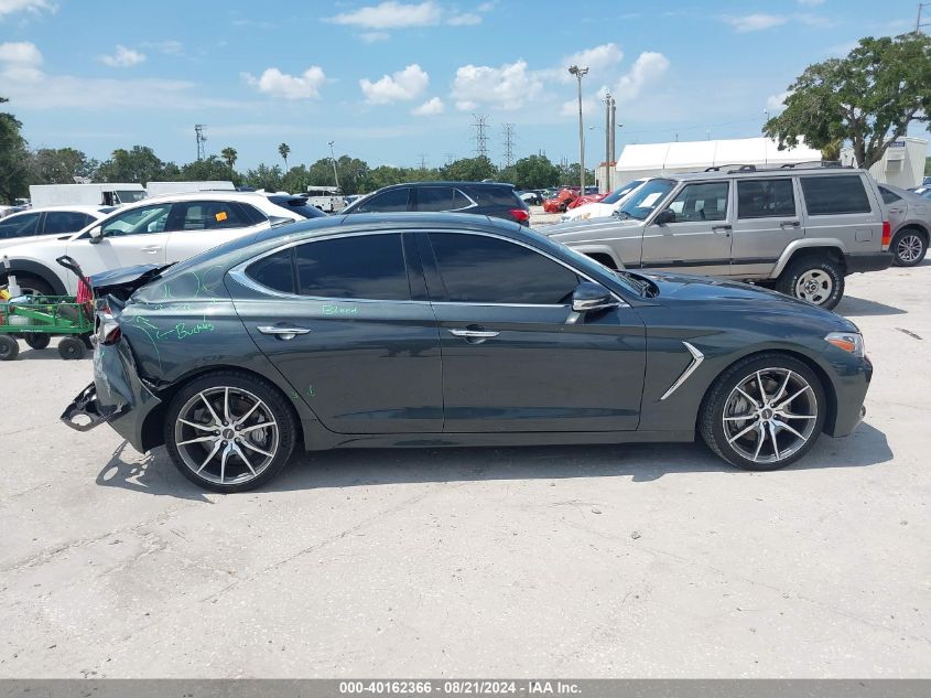 2019 Genesis G70 3.3T Design VIN: KMTG34LE8KU012169 Lot: 40162366