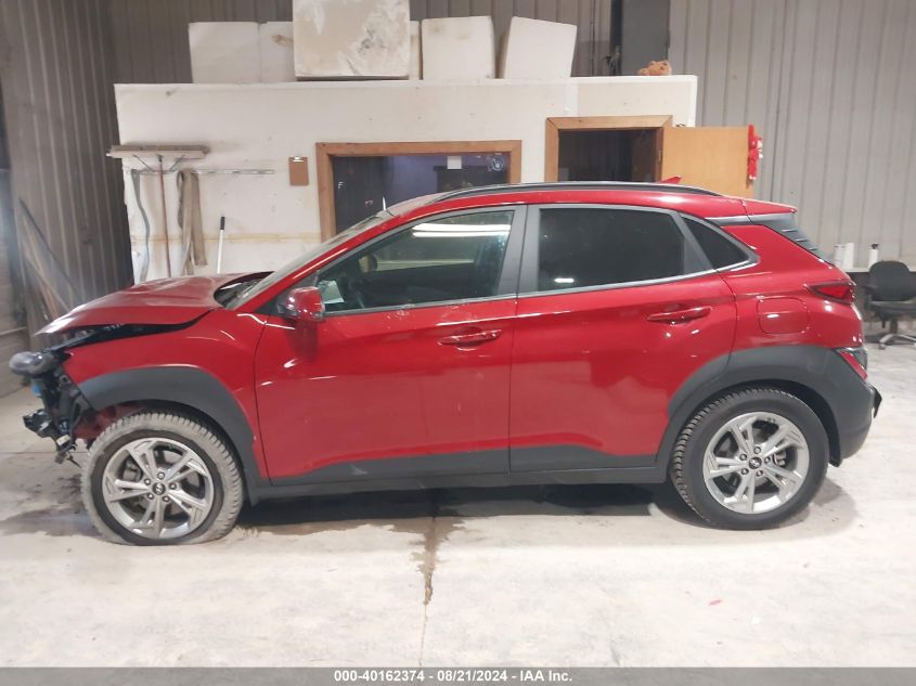 2022 Hyundai Kona Sel VIN: KM8K6CAB5NU808509 Lot: 40162374