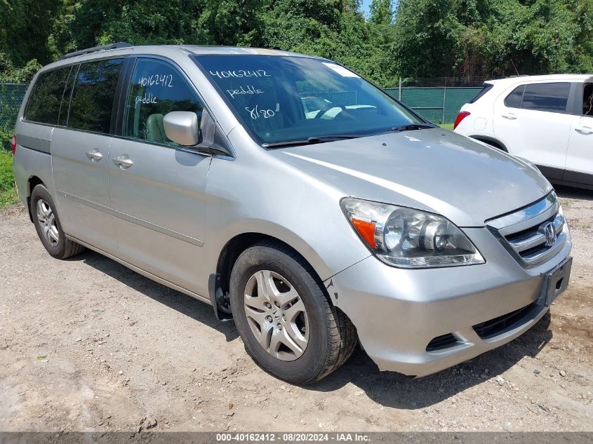 2007 Honda Odyssey Ex-L VIN: 5FNRL38747B122213 Lot: 40162412