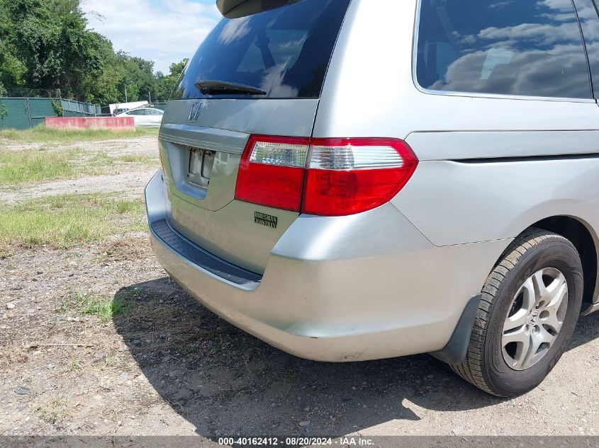 2007 Honda Odyssey Ex-L VIN: 5FNRL38747B122213 Lot: 40162412