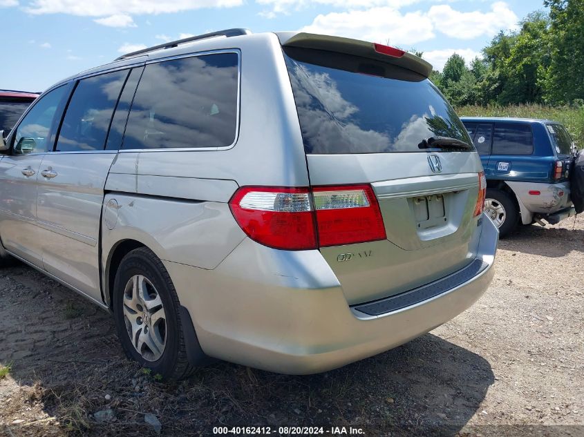 2007 Honda Odyssey Ex-L VIN: 5FNRL38747B122213 Lot: 40162412