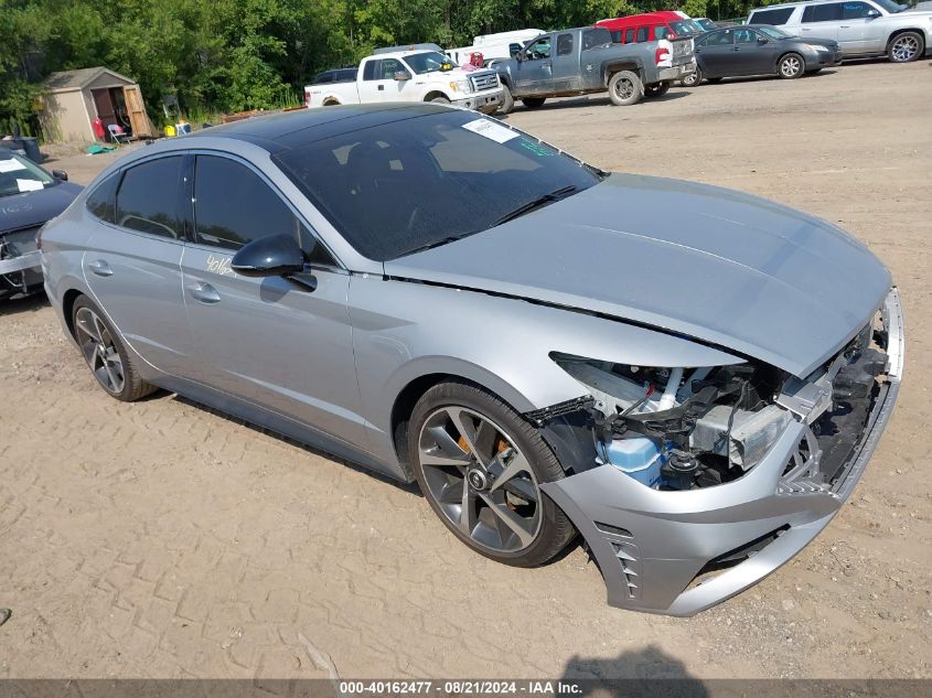 2023 Hyundai Sonata Sel Plus VIN: KMHL44J28PA291078 Lot: 40162477