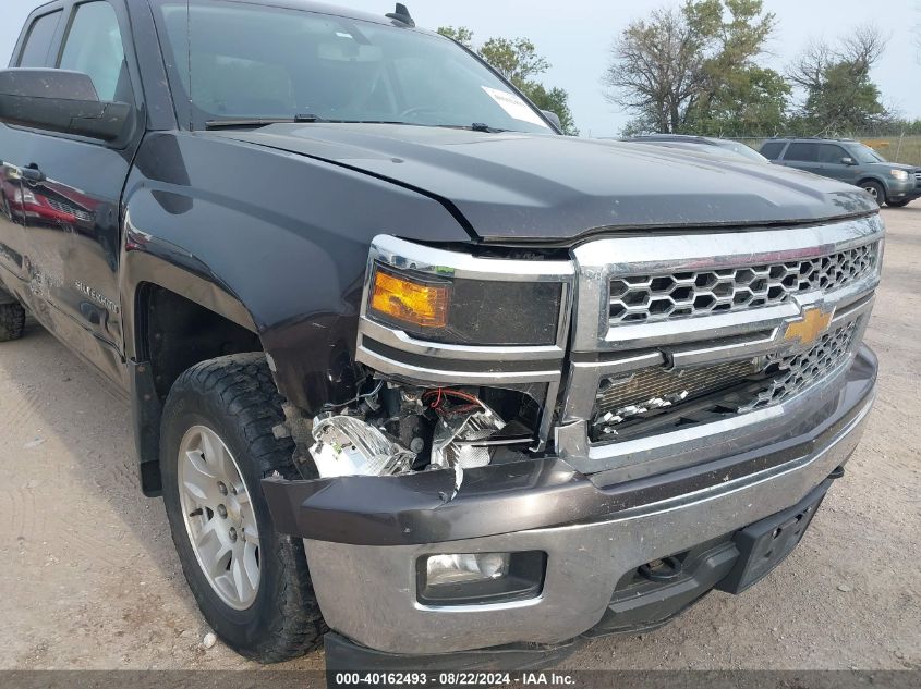 2015 Chevrolet Silverado 1500 1Lt VIN: 1GCVKREC3FZ437504 Lot: 40162493