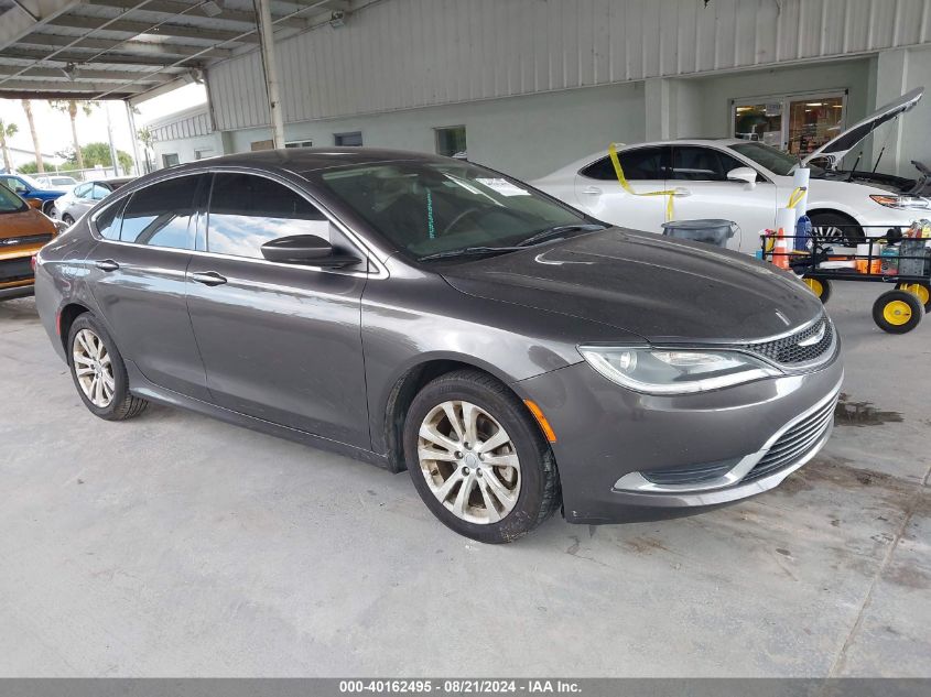 2015 Chrysler 200 Limited VIN: 1C3CCCAB9FN612235 Lot: 40162495