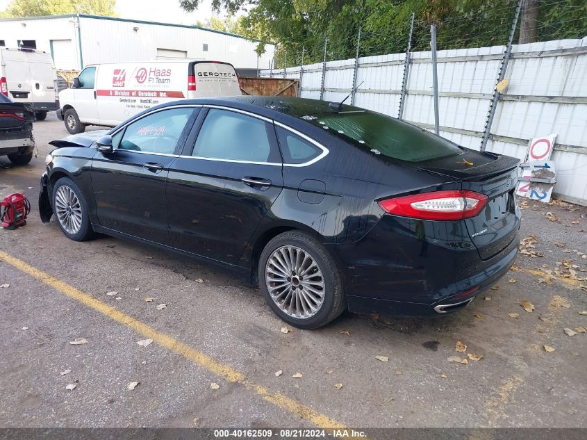 2016 Ford Fusion Titanium VIN: 3FA6P0K91GR391662 Lot: 40162509