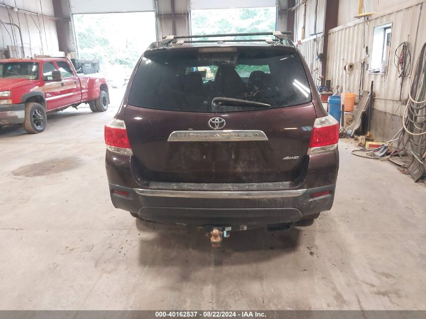 2012 Toyota Highlander Se V6 VIN: 5TDBK3EH5CS172884 Lot: 40162537