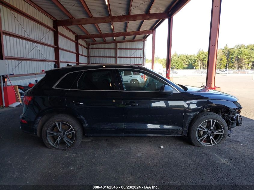 2020 Audi Q5 Premium 55 Tfsi E Quattro S Tronic VIN: WA1G2AFY0L2066210 Lot: 40162546