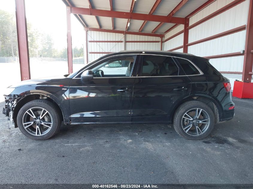 2020 Audi Q5 Premium 55 Tfsi E Quattro S Tronic VIN: WA1G2AFY0L2066210 Lot: 40162546