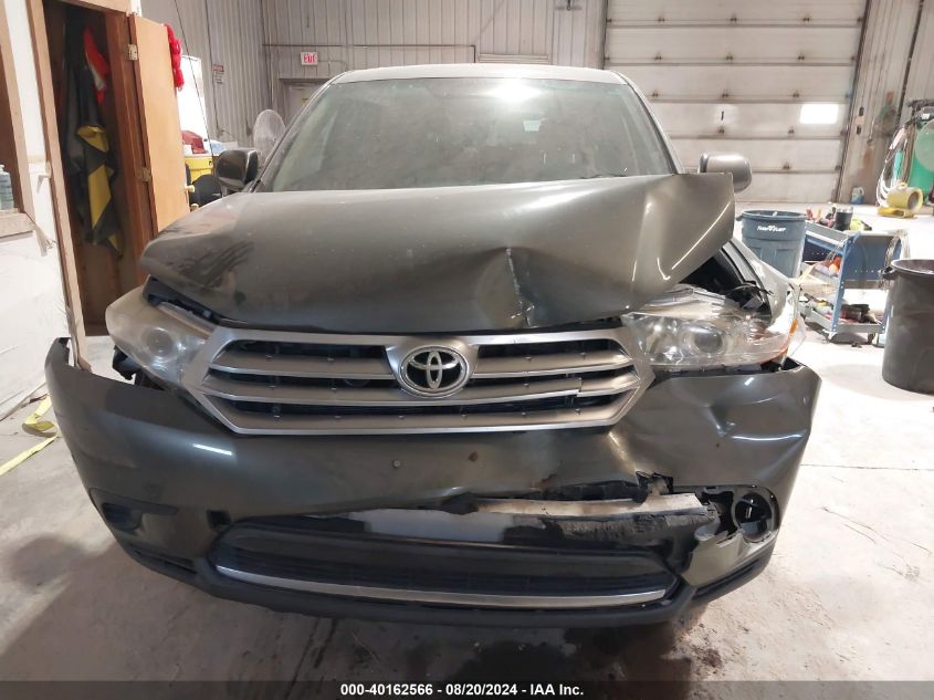 2012 Toyota Highlander Base V6 VIN: 5TDBK3EH9CS162875 Lot: 40162566