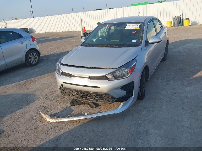 2022 Kia Rio S VIN: 3KPA24AD2NE459035 Lot: 40162580