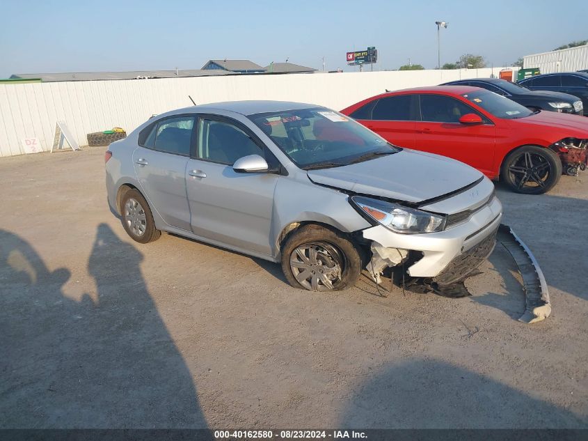 2022 Kia Rio S VIN: 3KPA24AD2NE459035 Lot: 40162580