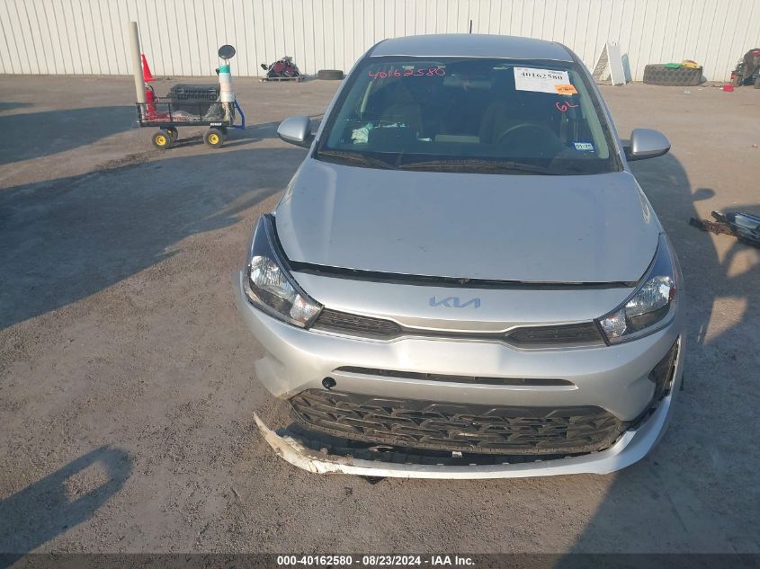 2022 Kia Rio S VIN: 3KPA24AD2NE459035 Lot: 40162580