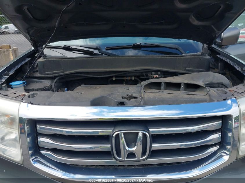 2012 Honda Pilot Ex VIN: 5FNYF4H44CB012691 Lot: 40162587