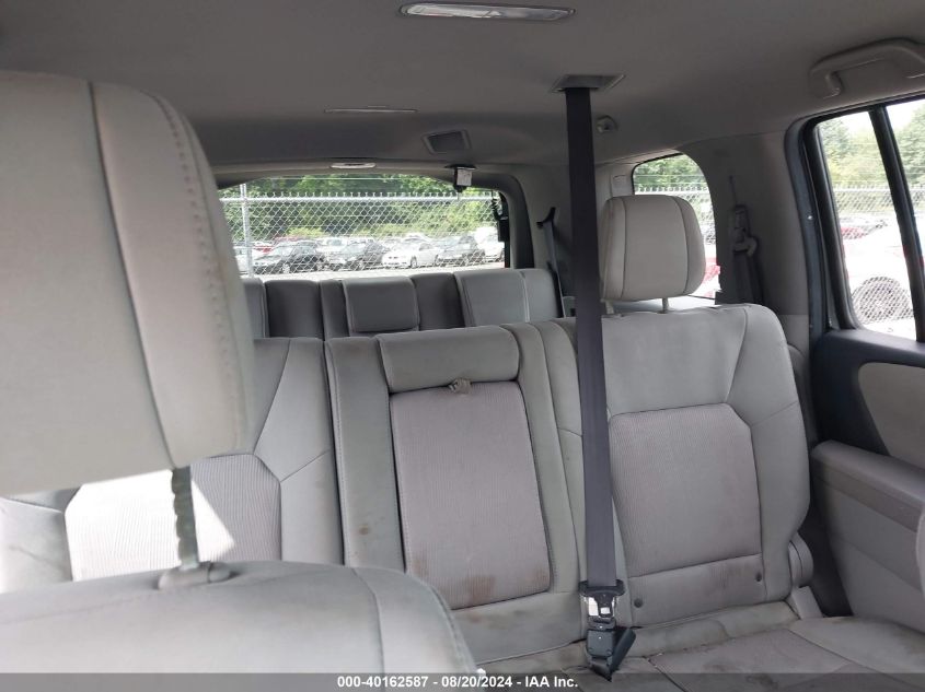 2012 Honda Pilot Ex VIN: 5FNYF4H44CB012691 Lot: 40162587