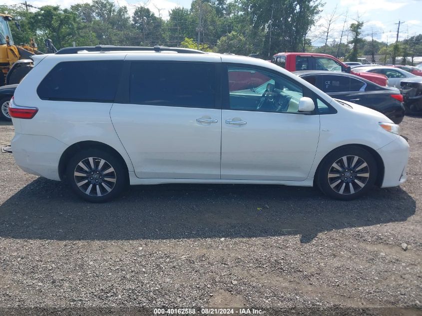 2019 Toyota Sienna Xle VIN: 5TDDZ3DC1KS217876 Lot: 40162588