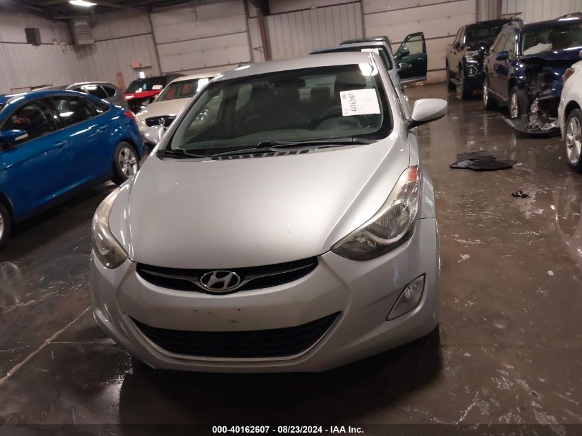 2012 Hyundai Elantra Gls VIN: 5NPDH4AE6CH127306 Lot: 40162607