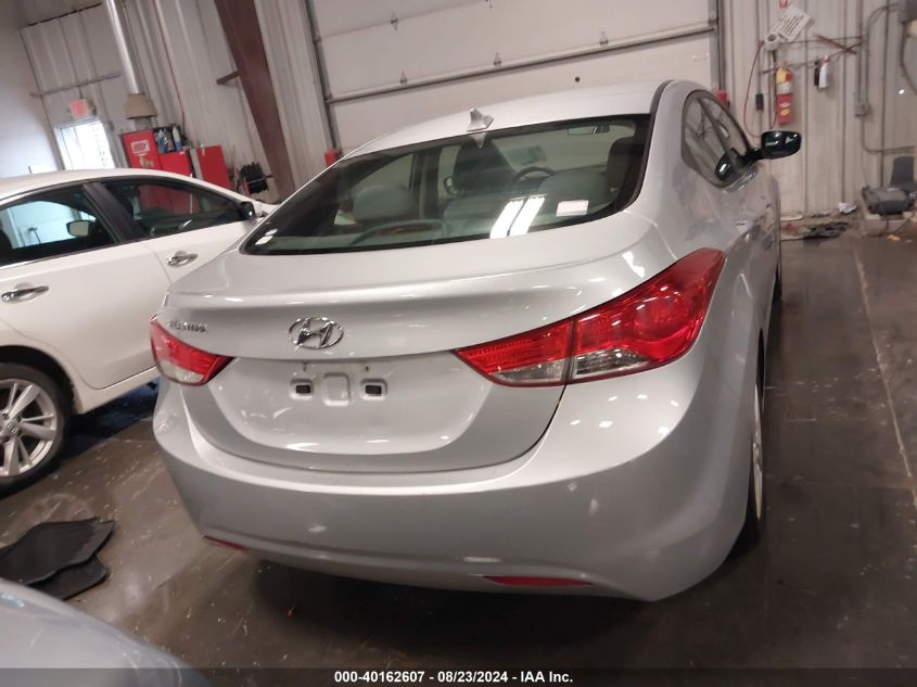 2012 Hyundai Elantra Gls VIN: 5NPDH4AE6CH127306 Lot: 40162607