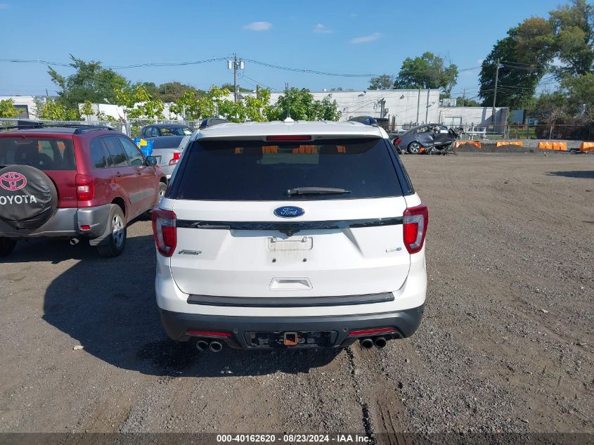 2018 Ford Explorer Sport VIN: 1FM5K8GT2JGA91226 Lot: 40162620